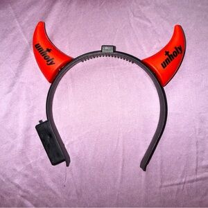 2023 Sam Smith Unholy Devil Horn Headband MSG Madison Square Garden Concert Tour